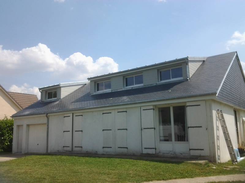 Chiens Assis Avec Bardage Canexel Chiens Assis Avec Bardage Canexel